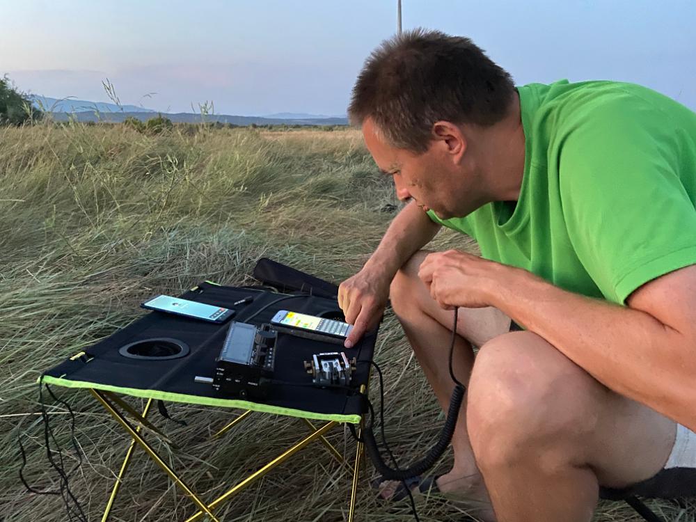 SQ1GU, aktywacja ME-0006 , tu komary chciały nas  zjeść żywcem